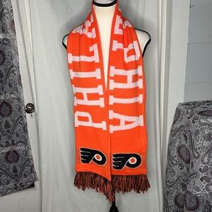 3/$20💥 NHL Philadelphia Flyers Cozy Knit Scarf | NWOT